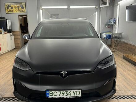 Черный Тесла Модель Х, объемом двигателя 0 л и пробегом 22 тыс. км за 60000 $, фото 1 на Automoto.ua