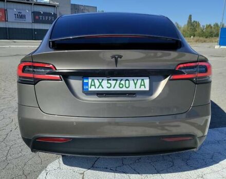 Коричневий Тесла Модель Х, об'ємом двигуна 0 л та пробігом 195 тис. км за 23500 $, фото 3 на Automoto.ua