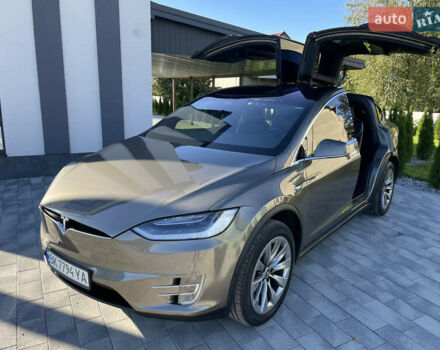 Коричневий Тесла Модель Х, об'ємом двигуна 0 л та пробігом 159 тис. км за 21350 $, фото 1 на Automoto.ua