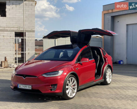 Красный Тесла Модель Х, объемом двигателя 0 л и пробегом 112 тыс. км за 22300 $, фото 11 на Automoto.ua