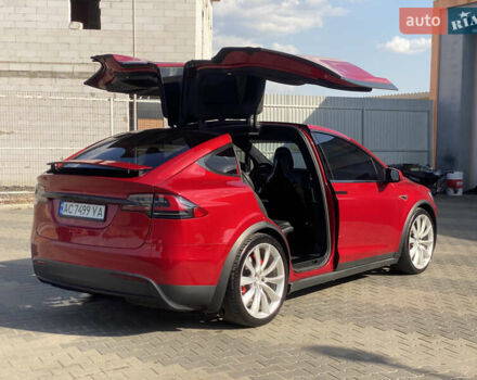 Красный Тесла Модель Х, объемом двигателя 0 л и пробегом 112 тыс. км за 22300 $, фото 14 на Automoto.ua