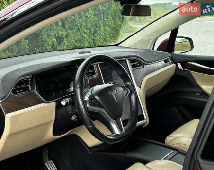 Червоний Тесла Модель Х, об'ємом двигуна 0 л та пробігом 124 тис. км за 21500 $, фото 13 на Automoto.ua