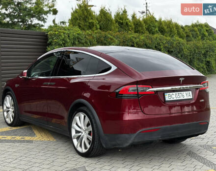 Червоний Тесла Модель Х, об'ємом двигуна 0 л та пробігом 124 тис. км за 21500 $, фото 5 на Automoto.ua