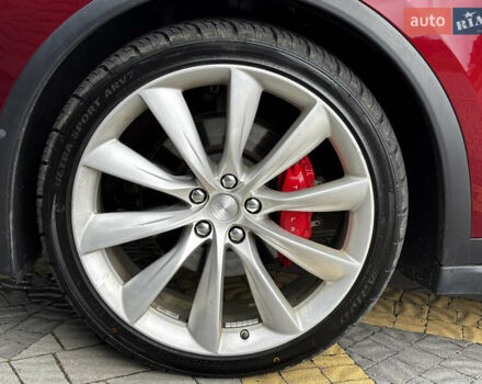 Червоний Тесла Модель Х, об'ємом двигуна 0 л та пробігом 124 тис. км за 21500 $, фото 7 на Automoto.ua