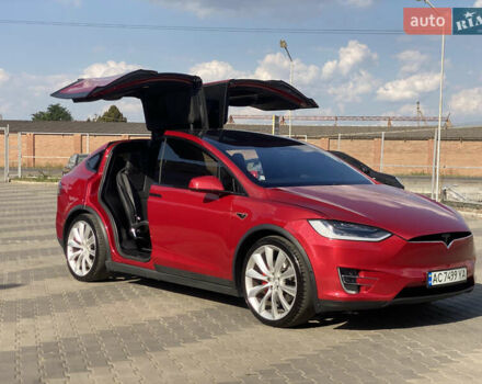 Красный Тесла Модель Х, объемом двигателя 0 л и пробегом 112 тыс. км за 22300 $, фото 17 на Automoto.ua