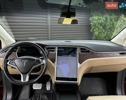 Червоний Тесла Модель Х, об'ємом двигуна 0 л та пробігом 124 тис. км за 21500 $, фото 21 на Automoto.ua