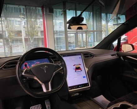 Красный Тесла Модель Х, объемом двигателя 0 л и пробегом 60 тыс. км за 33562 $, фото 3 на Automoto.ua