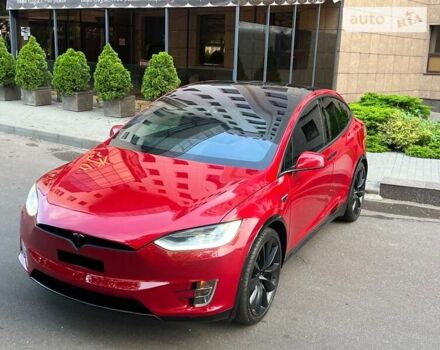 Червоний Тесла Модель Х, об'ємом двигуна 0 л та пробігом 72 тис. км за 47777 $, фото 47 на Automoto.ua