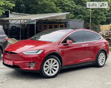 Красный Тесла Модель Х, объемом двигателя 0 л и пробегом 99 тыс. км за 30500 $, фото 47 на Automoto.ua