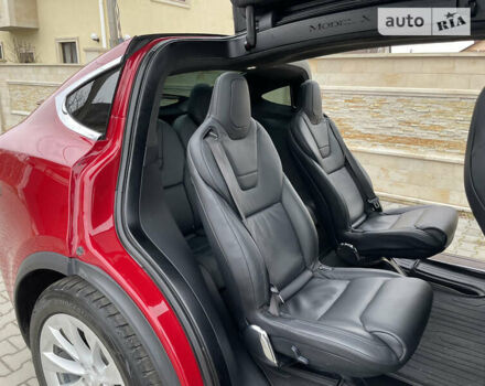 Красный Тесла Модель Х, объемом двигателя 0 л и пробегом 99 тыс. км за 30500 $, фото 5 на Automoto.ua