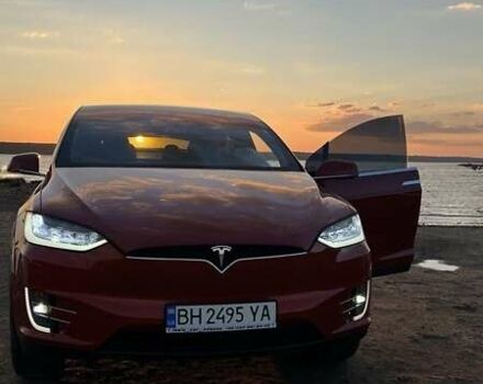 Червоний Тесла Модель Х, об'ємом двигуна 0 л та пробігом 71 тис. км за 25000 $, фото 5 на Automoto.ua