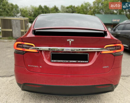 Красный Тесла Модель Х, объемом двигателя 0 л и пробегом 99 тыс. км за 30500 $, фото 35 на Automoto.ua