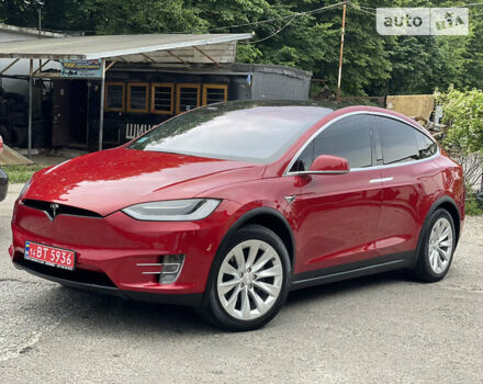 Красный Тесла Модель Х, объемом двигателя 0 л и пробегом 99 тыс. км за 30500 $, фото 48 на Automoto.ua