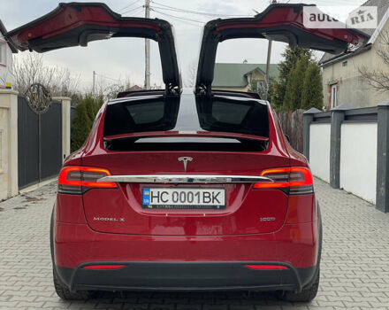 Красный Тесла Модель Х, объемом двигателя 0 л и пробегом 99 тыс. км за 30500 $, фото 13 на Automoto.ua