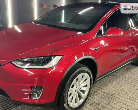 Красный Тесла Модель Х, объемом двигателя 0 л и пробегом 99 тыс. км за 30500 $, фото 29 на Automoto.ua