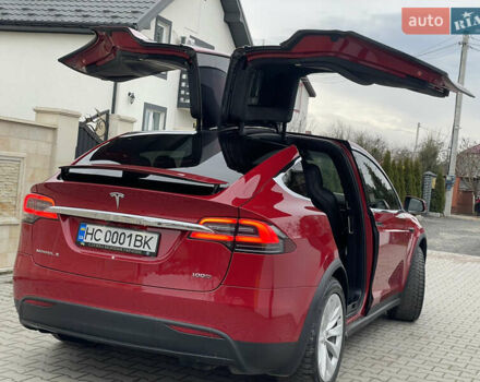 Красный Тесла Модель Х, объемом двигателя 0 л и пробегом 99 тыс. км за 30500 $, фото 12 на Automoto.ua
