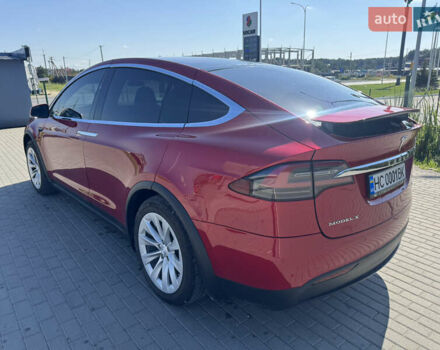 Красный Тесла Модель Х, объемом двигателя 0 л и пробегом 137 тыс. км за 25999 $, фото 9 на Automoto.ua