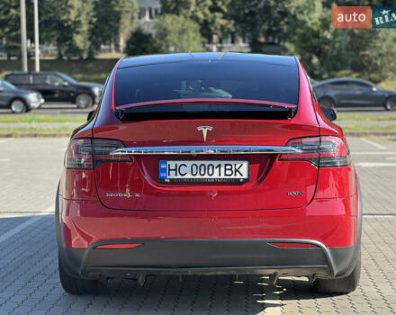 Червоний Тесла Модель Х, об'ємом двигуна 0 л та пробігом 129 тис. км за 27500 $, фото 16 на Automoto.ua