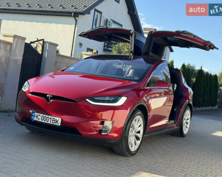 Червоний Тесла Модель Х, об'ємом двигуна 0 л та пробігом 129 тис. км за 27500 $, фото 9 на Automoto.ua