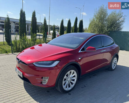 Красный Тесла Модель Х, объемом двигателя 0 л и пробегом 137 тыс. км за 25999 $, фото 6 на Automoto.ua