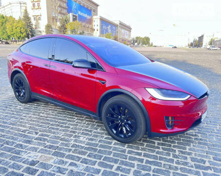 Червоний Тесла Модель Х, об'ємом двигуна 0 л та пробігом 82 тис. км за 28800 $, фото 4 на Automoto.ua