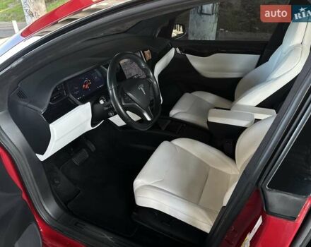 Красный Тесла Модель Х, объемом двигателя 0 л и пробегом 110 тыс. км за 28300 $, фото 11 на Automoto.ua