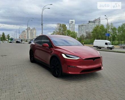 Красный Тесла Модель Х, объемом двигателя 0 л и пробегом 91 тыс. км за 30800 $, фото 10 на Automoto.ua