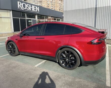Красный Тесла Модель Х, объемом двигателя 0 л и пробегом 97 тыс. км за 36000 $, фото 12 на Automoto.ua