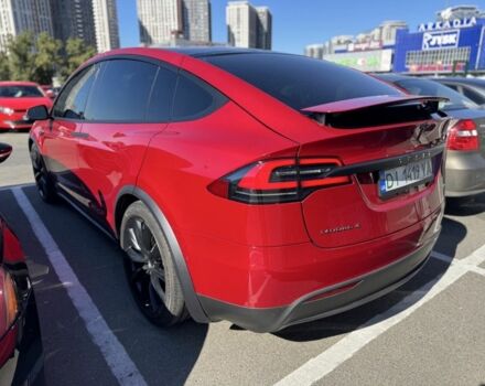 Красный Тесла Модель Х, объемом двигателя 0 л и пробегом 97 тыс. км за 36000 $, фото 1 на Automoto.ua