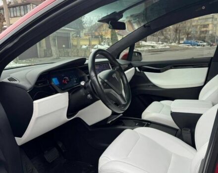 Красный Тесла Модель Х, объемом двигателя 0 л и пробегом 97 тыс. км за 36000 $, фото 17 на Automoto.ua