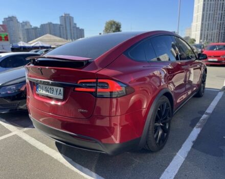 Красный Тесла Модель Х, объемом двигателя 0 л и пробегом 97 тыс. км за 36000 $, фото 2 на Automoto.ua