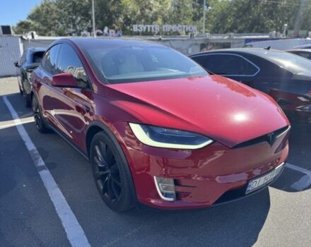 Красный Тесла Модель Х, объемом двигателя 0 л и пробегом 97 тыс. км за 36000 $, фото 3 на Automoto.ua