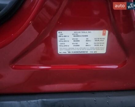 Червоний Тесла Модель Х, об'ємом двигуна 0 л та пробігом 162 тис. км за 22900 $, фото 12 на Automoto.ua