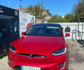 Красный Тесла Модель Х, объемом двигателя 0 л и пробегом 93 тыс. км за 30000 $, фото 1 на Automoto.ua