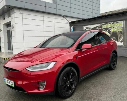 Красный Тесла Модель Х, объемом двигателя 0 л и пробегом 97 тыс. км за 36000 $, фото 15 на Automoto.ua