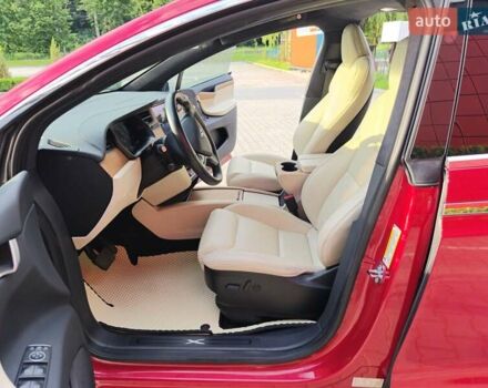 Красный Тесла Модель Х, объемом двигателя 0 л и пробегом 81 тыс. км за 26800 $, фото 24 на Automoto.ua