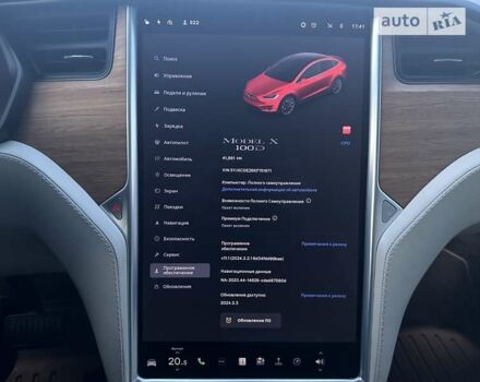 Червоний Тесла Модель Х, об'ємом двигуна 0 л та пробігом 42 тис. км за 42300 $, фото 21 на Automoto.ua