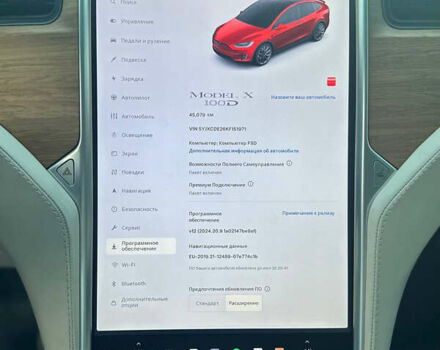 Червоний Тесла Модель Х, об'ємом двигуна 0 л та пробігом 45 тис. км за 29900 $, фото 37 на Automoto.ua