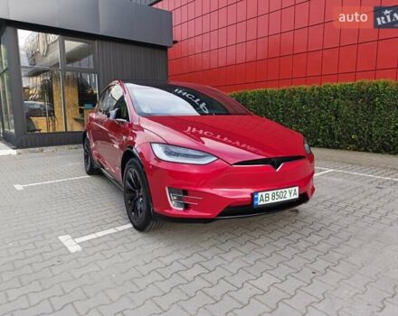 Красный Тесла Модель Х, объемом двигателя 0 л и пробегом 81 тыс. км за 26800 $, фото 13 на Automoto.ua