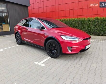 Красный Тесла Модель Х, объемом двигателя 0 л и пробегом 81 тыс. км за 26800 $, фото 12 на Automoto.ua