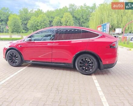 Красный Тесла Модель Х, объемом двигателя 0 л и пробегом 81 тыс. км за 26800 $, фото 8 на Automoto.ua