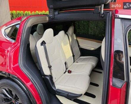 Красный Тесла Модель Х, объемом двигателя 0 л и пробегом 81 тыс. км за 26800 $, фото 21 на Automoto.ua