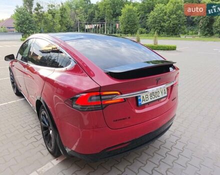 Красный Тесла Модель Х, объемом двигателя 0 л и пробегом 81 тыс. км за 26800 $, фото 16 на Automoto.ua