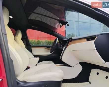 Красный Тесла Модель Х, объемом двигателя 0 л и пробегом 81 тыс. км за 26800 $, фото 20 на Automoto.ua