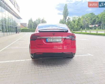 Красный Тесла Модель Х, объемом двигателя 0 л и пробегом 81 тыс. км за 26800 $, фото 6 на Automoto.ua