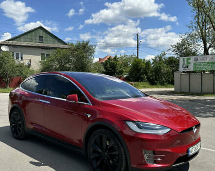 Красный Тесла Модель Х, объемом двигателя 0 л и пробегом 97 тыс. км за 38500 $, фото 9 на Automoto.ua