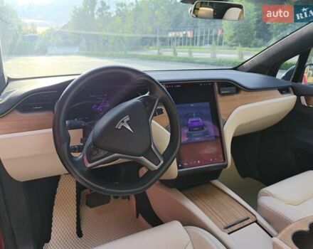 Красный Тесла Модель Х, объемом двигателя 0 л и пробегом 81 тыс. км за 26800 $, фото 30 на Automoto.ua