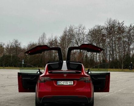 Червоний Тесла Модель Х, об'ємом двигуна 0 л та пробігом 6 тис. км за 51500 $, фото 5 на Automoto.ua