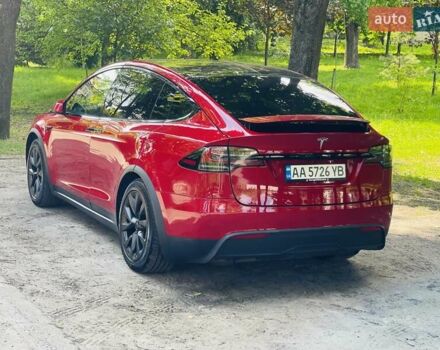 Червоний Тесла Модель Х, об'ємом двигуна 0 л та пробігом 28 тис. км за 53500 $, фото 9 на Automoto.ua