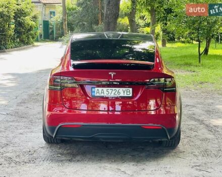 Червоний Тесла Модель Х, об'ємом двигуна 0 л та пробігом 28 тис. км за 53500 $, фото 8 на Automoto.ua